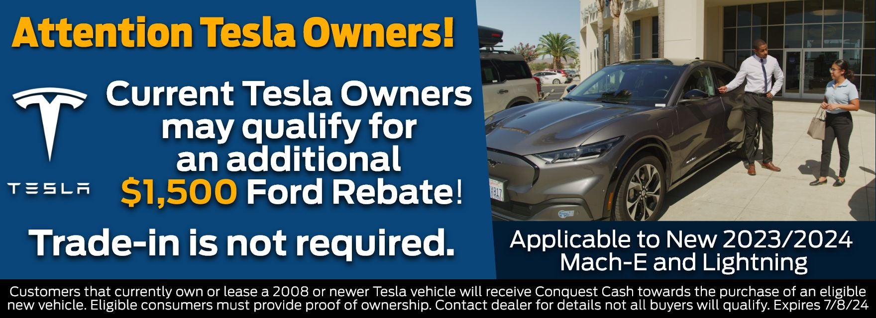 Current Tesla Owners may qualify for an additional $1,500